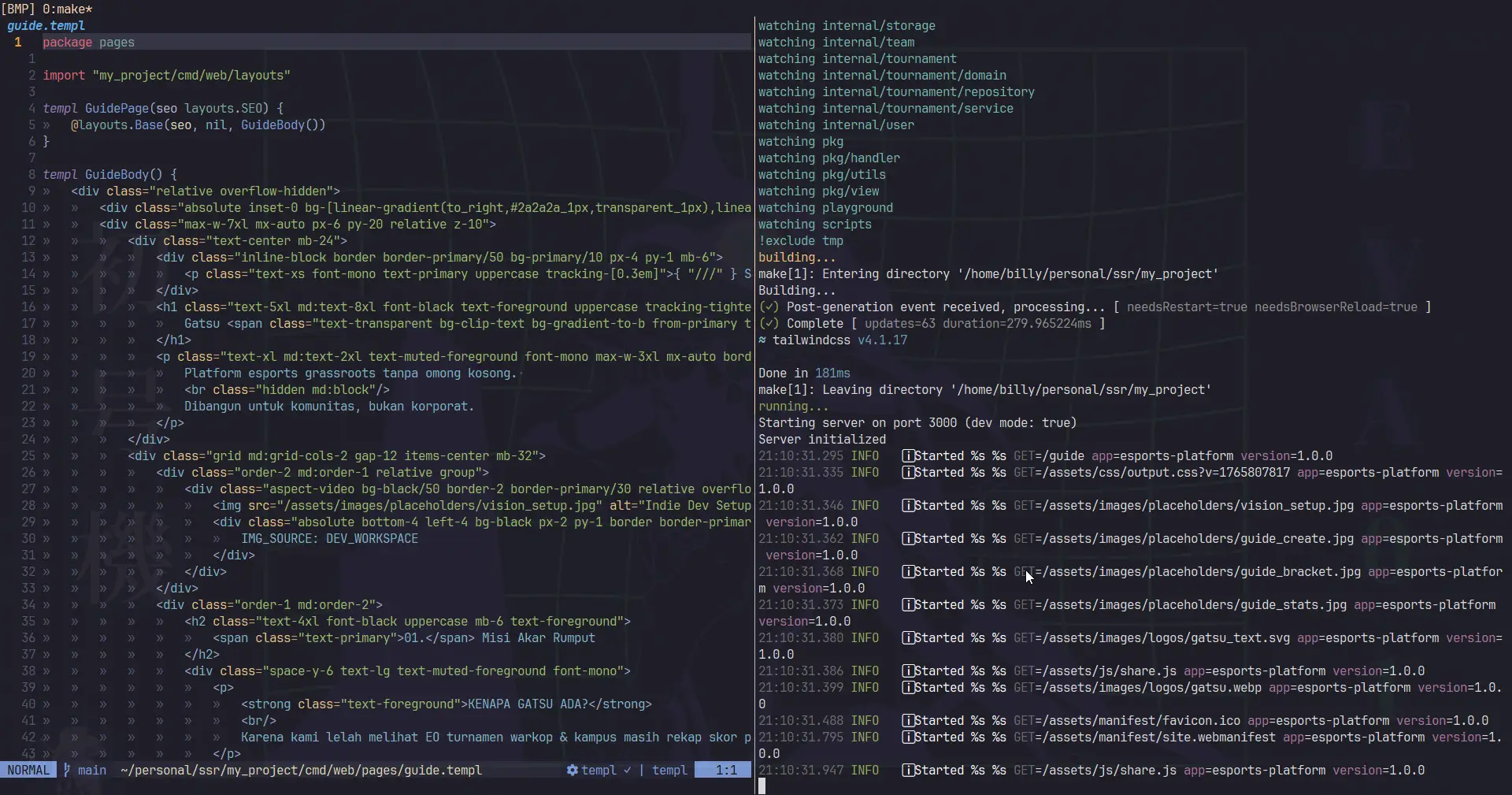 Indie Dev Setup